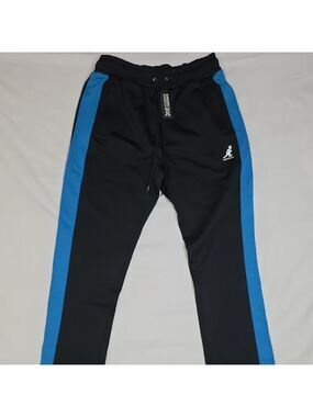 Kangol Black and Blue Joggers Size Medum